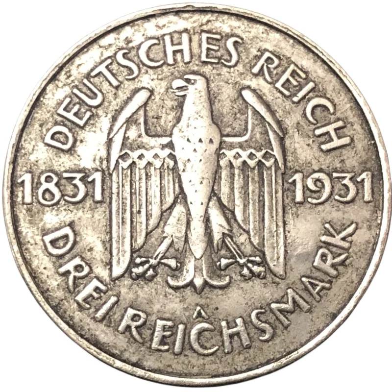 Beinstein: Die Geschichte und Bedeutung der 1931er 3-Reichsmark-Münze