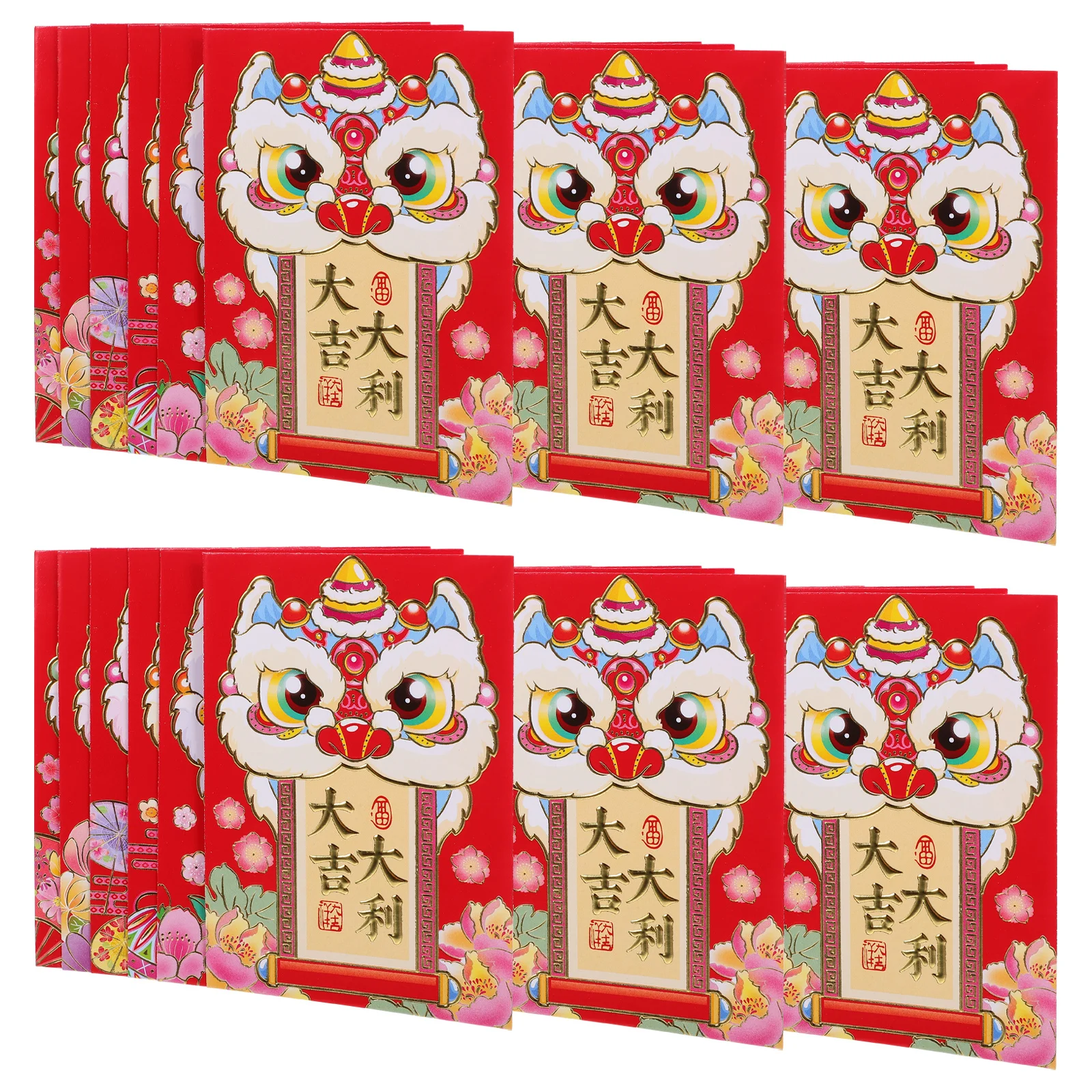 

Cartoon Snake Envelope New Year Red Packet Three-dimensional Paper Chinese Money Pockets