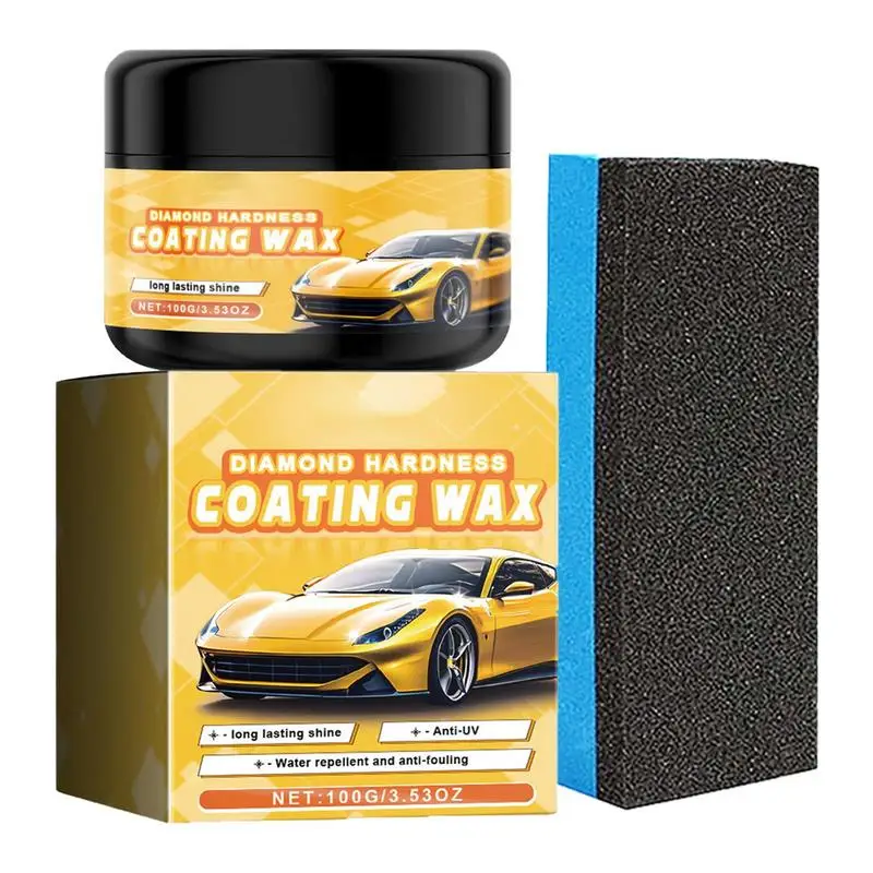 

Car Paint Polishing Wax 100g Powerful Auto Scratch Repair Wax Vehicle Scratch Removal Care Paste Car Paint Care Supplies