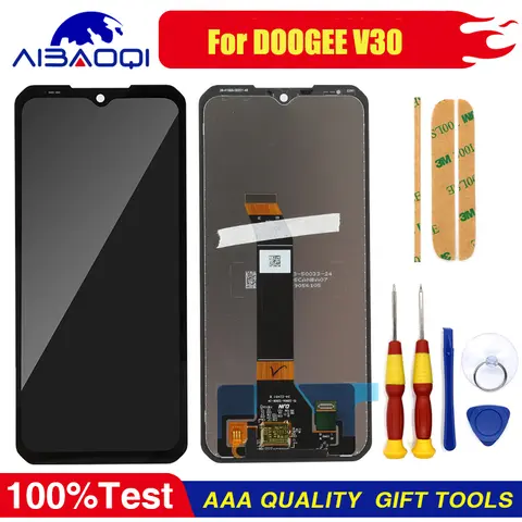 Touch Screen LCD Display For DOOGEE S118 Pro 5G S119 V30 V30T S100 S100 Pro S110 S118 V30 Pro V31 GT Vmax Replacement Parts