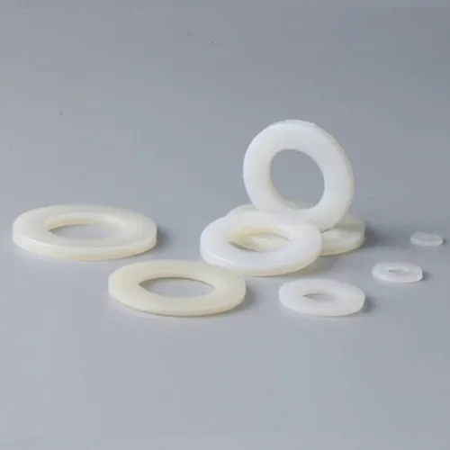 Best1 100pcs M1.2 M1.4 M1.7 M1.8 Nylon flat washer ring High temperature resistance preservative Insulated flats pad Plastic gas