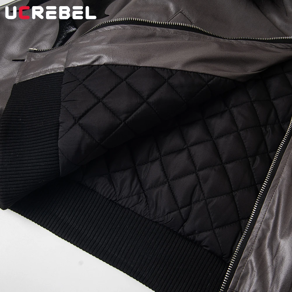 Męska kurtka retro z nadrukiem, pikowana, w stylu Y2k, zimowa, gruba, z długim rękawem, z futrzanym kołnierzem, ocieplana.