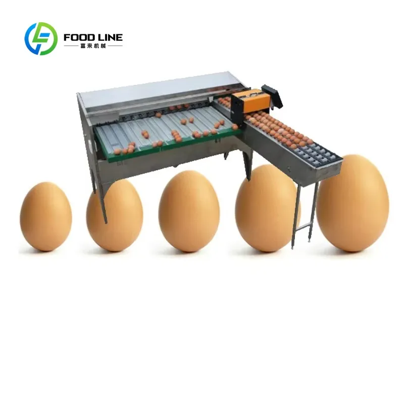 High Efficiency Industrial Automatic Egg Grading Machine Commercial Egg Weight Sorting Sorter Equipment