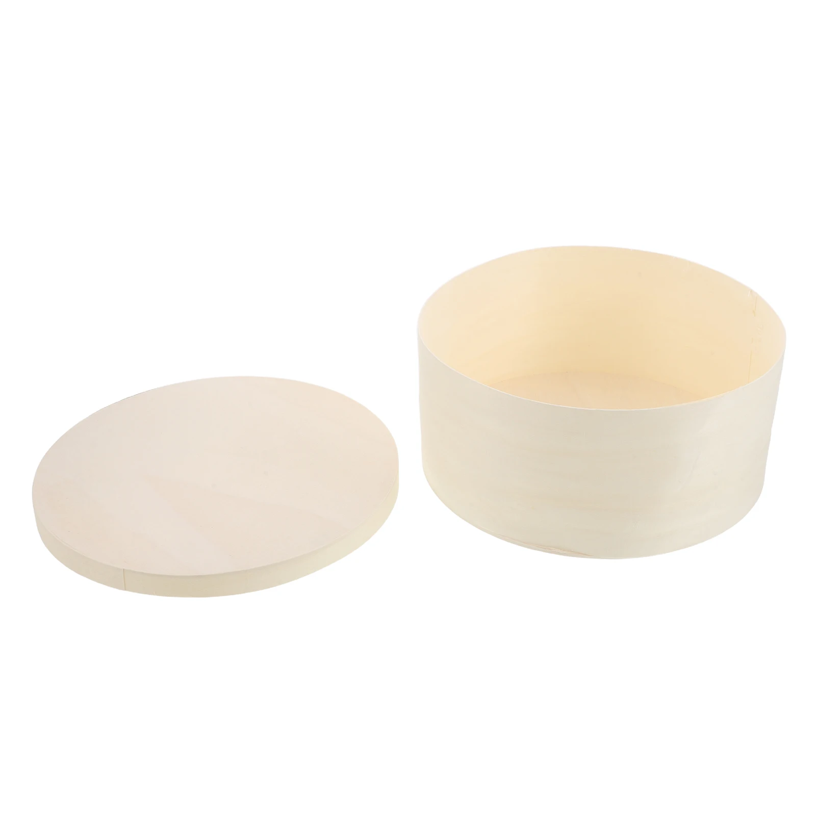 8 Wooden Dough Proofing Box Round Fermentation Container For Bread Sourdough Pizza Mousse Cake Kitchen Baking Storage Canister