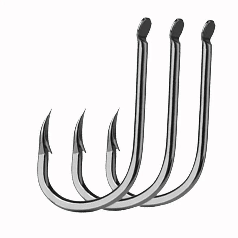 WLPFISHING 30pcs/Lot Fishing Hooks Mixed Extremely Sharp Single Barbed High Carbon Steel Tungsten Alloy Fishhooks Accessories