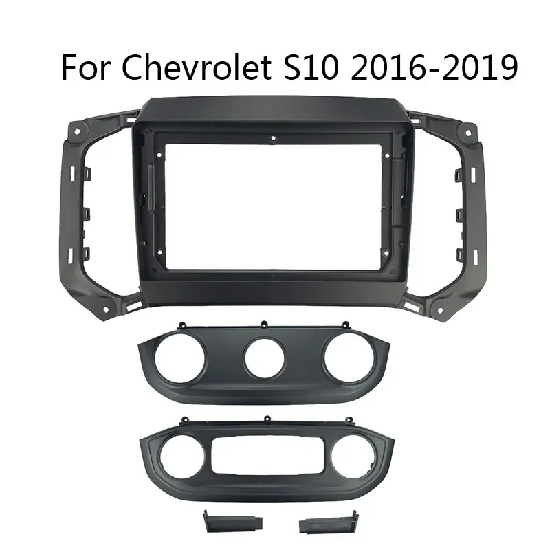 Car Radio Fascia For CHEVROLET S10 Trailblazer Colorado ISUZU D-Max MU-X Auto Stereo Install Dash Panel Trim Frame Kit