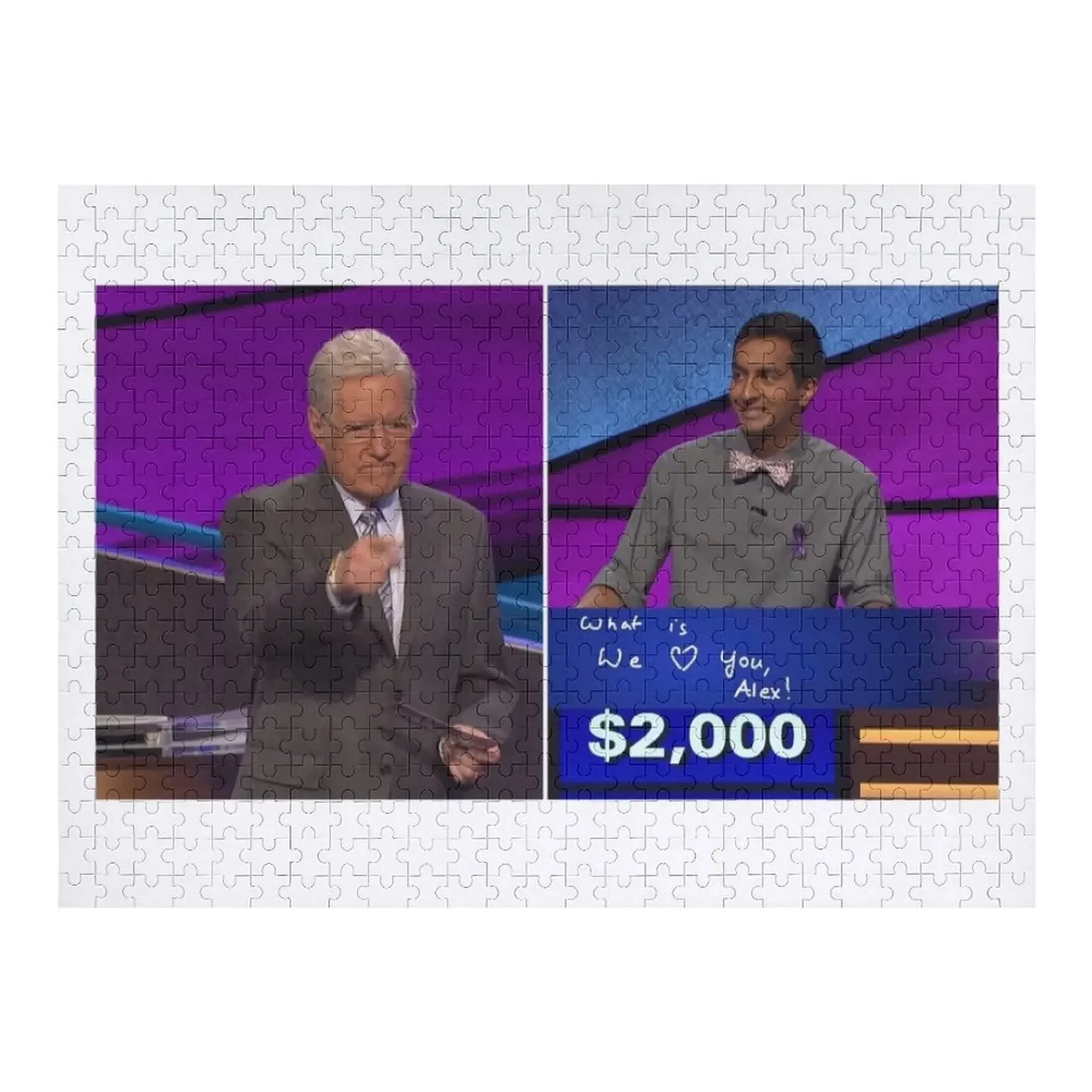 

What is We Love you Alex Trebek Jigsaw Puzzle Personalised Custom Name Child Toy Custom Wooden Name For Children Puzzle