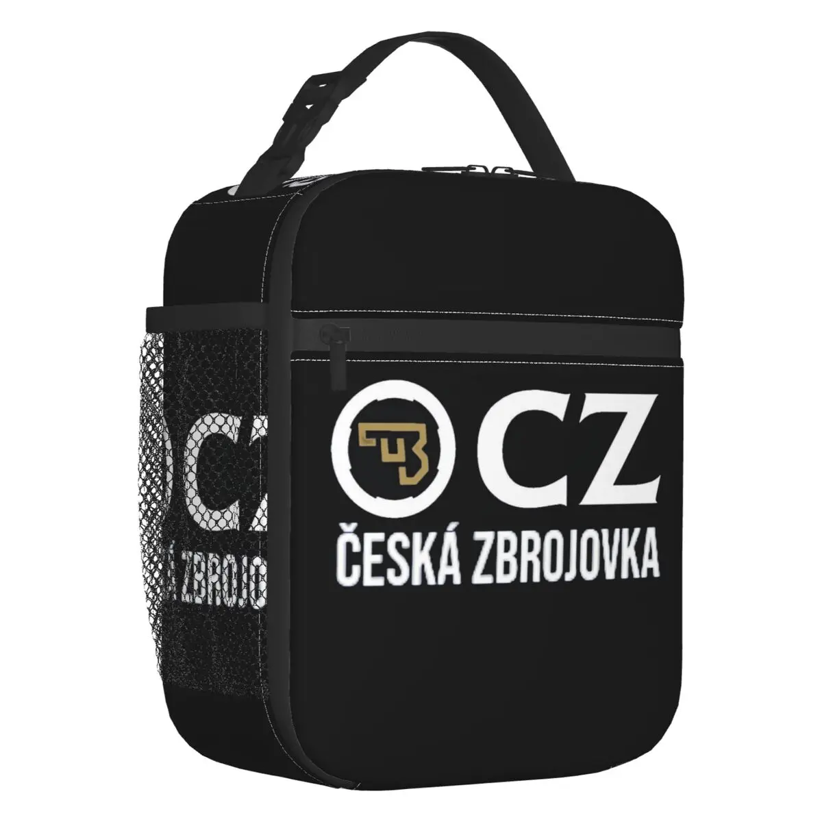

Изготовленная на заказ термоизолированная сумка для обеда Ceska Zbrojovka CZs, спортивная огнестрельная зброя, портативный контейнер для обеда для школы, офиса, коробка для еды