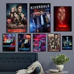 R-Riverdale TV Poster Home Room Decor Livingroom Bedroom Aesthetic Art Wall Painting Stickers