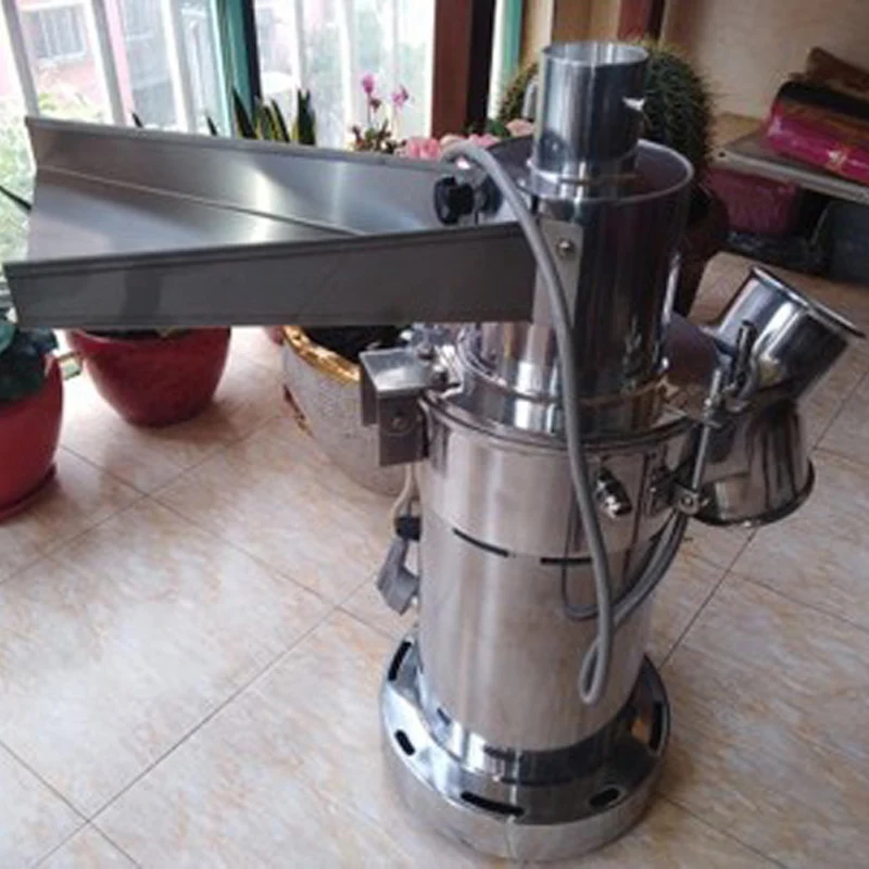 PBOBP Household Electric Flour Mill Small Stainless Steel Grinding Machine 3 Gear Adjustment Pulverizer Food Grinder 600W 220V