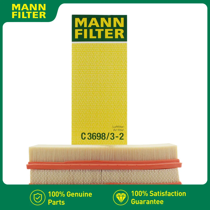For MERCEDES-BENZ CLK CLS C-Class E GLK R S MANN FILTER C3698/3-2 Air Filter A1120940604 A2730940204 A2730940404 A1120940004 - Image 2