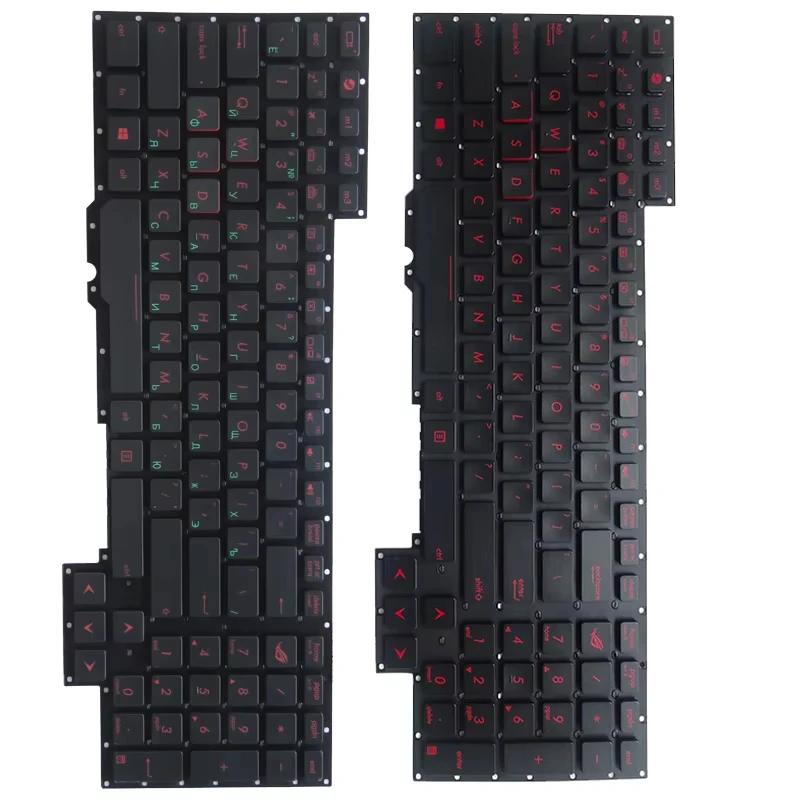US/RU English/Russian NEW Laptop Keyboard For ASUS ROG G751 G751J G751JY G751JT G751JM GFX71