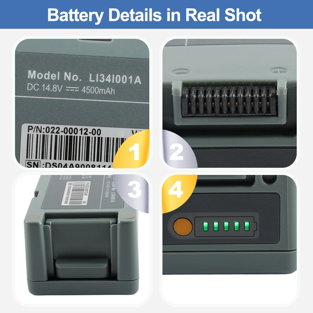 LI34I002A LI34I001A LI24I004A بديل لـ Mindray D6 D5 Desfibrilador لـ Mindray D6 D5 Desfibrilador Z5 Z6 Z50 Z60 DC40