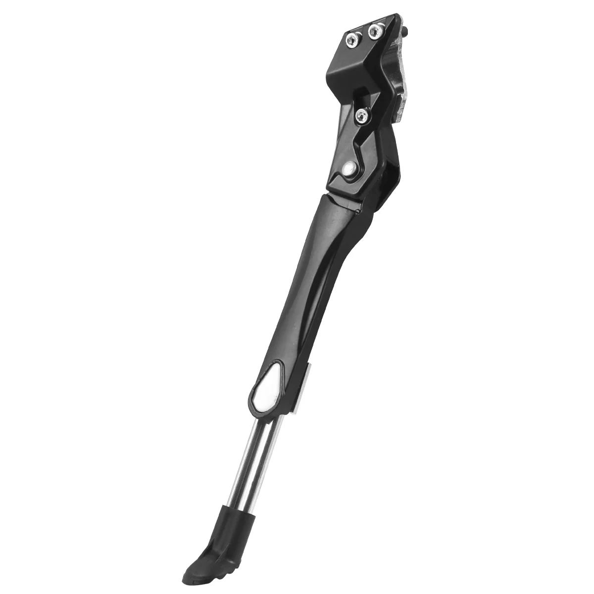 

Aluminum Alloy Foot Support Black Mountain Bike Kickstand for Irregular Rear Flat Forks Quick Release Bike Kickstand Riding