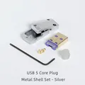 USB 5Core Silver