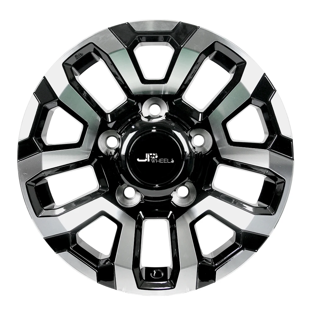 

5x150 Passenger Car Wheels For Toyota Black Machine Face CB 110.1 Cast Aluminum Alloy Wheels 16x7.0 Inch Car Wheels Rims #06031