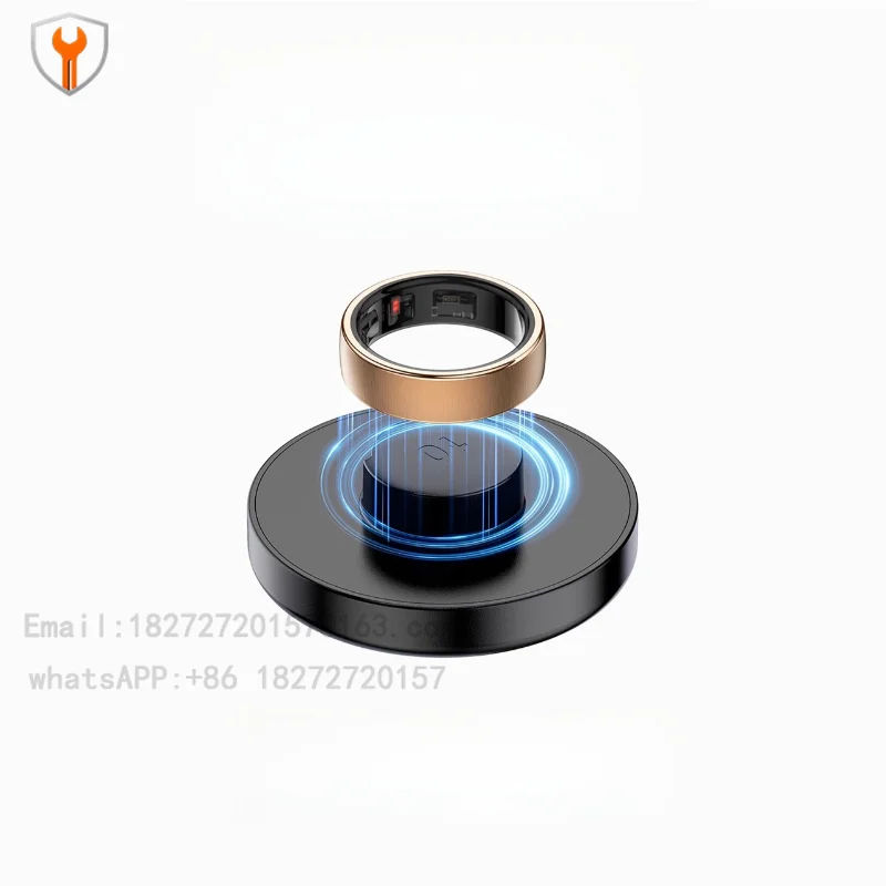 R10 Smart Ring Bluetooth Body Temperature Measurement Heart Rate Blood Oxygen Women's Health Sleep Step Counting Exercise QRing