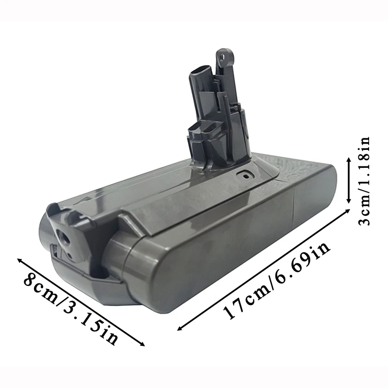 Caja de batería de litio para aspiradora V11, placa de circuito de protección de carga PCB para Dyson 25,2 V SV14, completa, absoluta y esponjosa