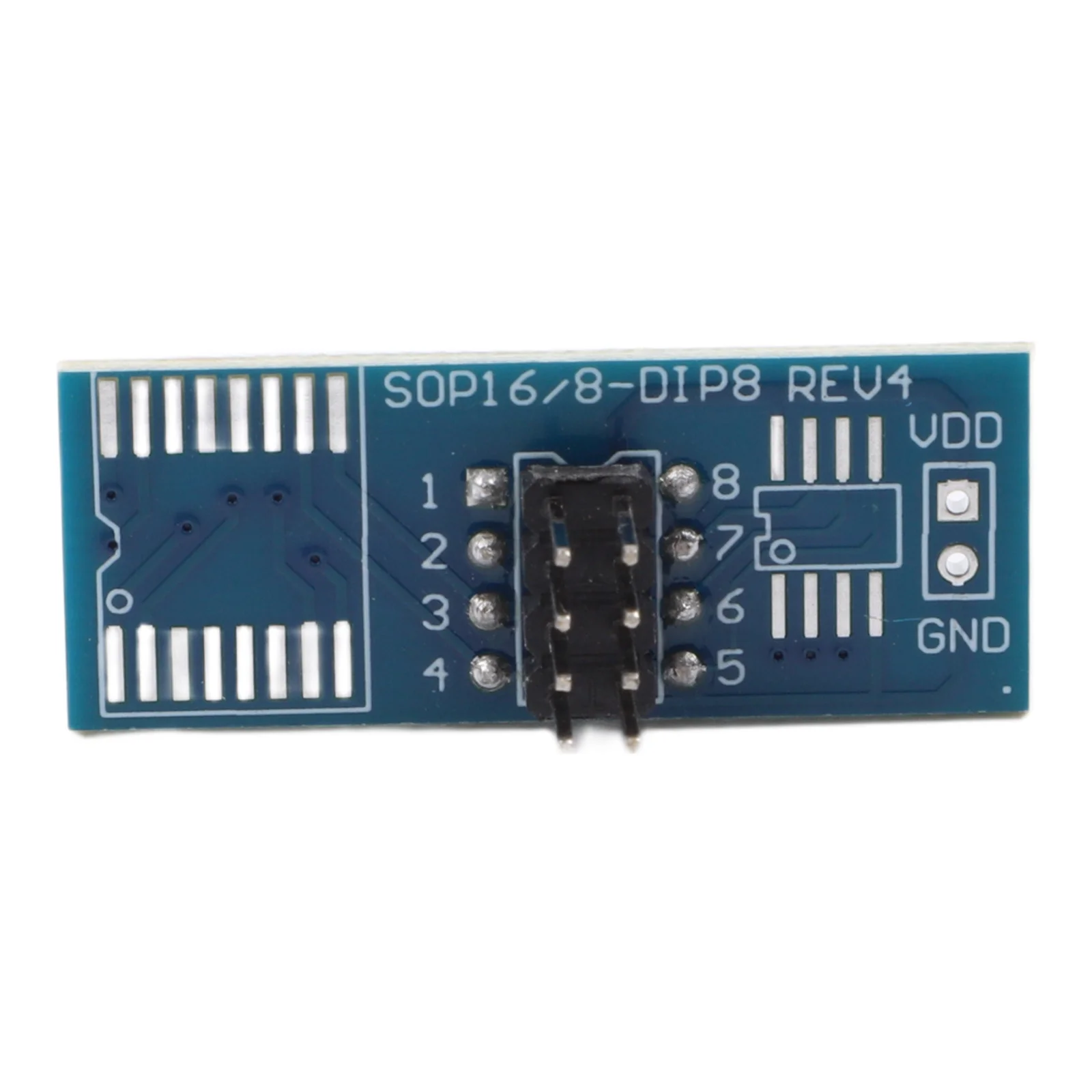 1Set CH341A SOP8 To DIP8 For Clip PCB Plastic Adapter For SOIC8 Chip IC For Bios USB Programmer Burning Tool Calibration