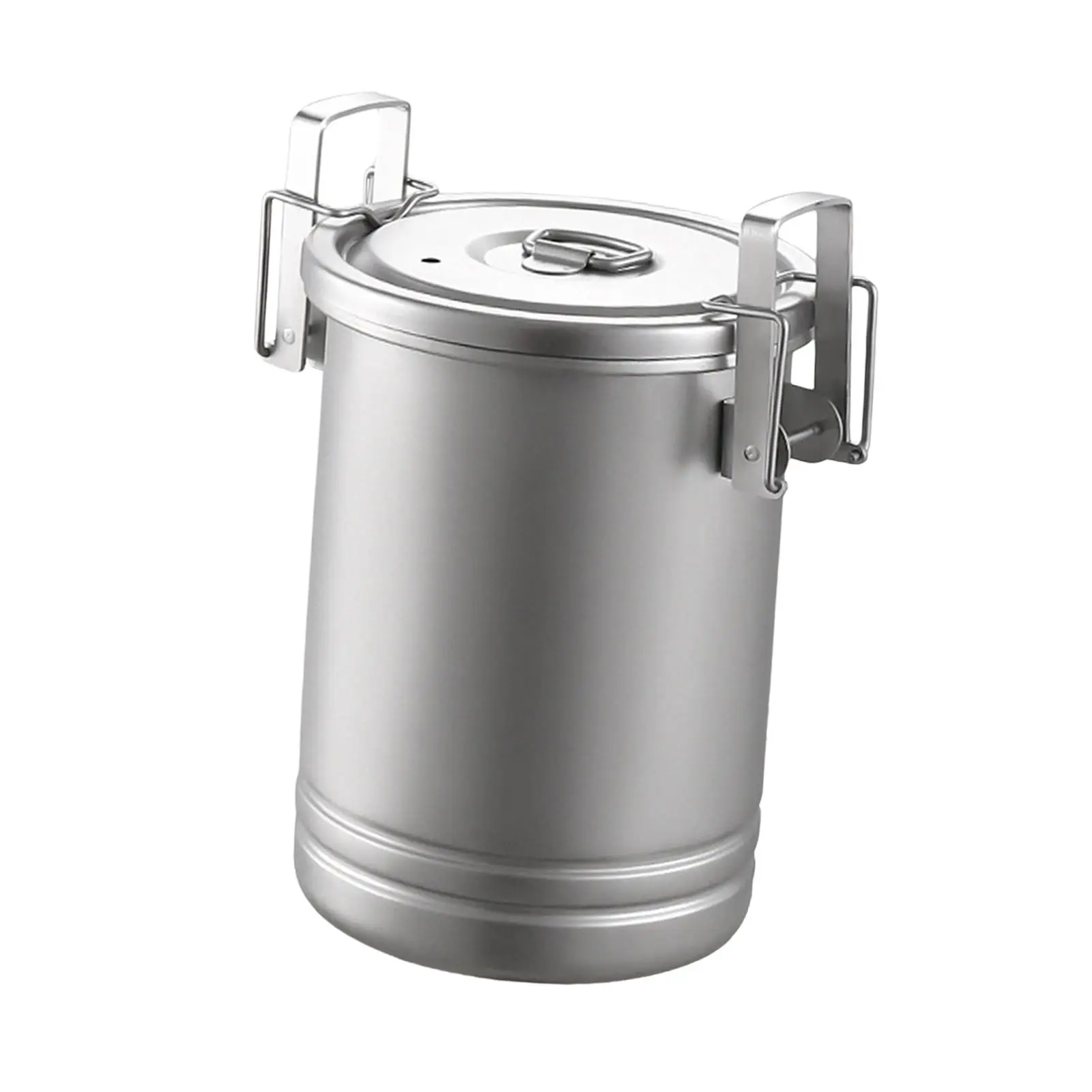 

Походный котелок с крышкой, легкий, для приготовления на открытом огне, для туризма, выживания, путешествий, барбекю