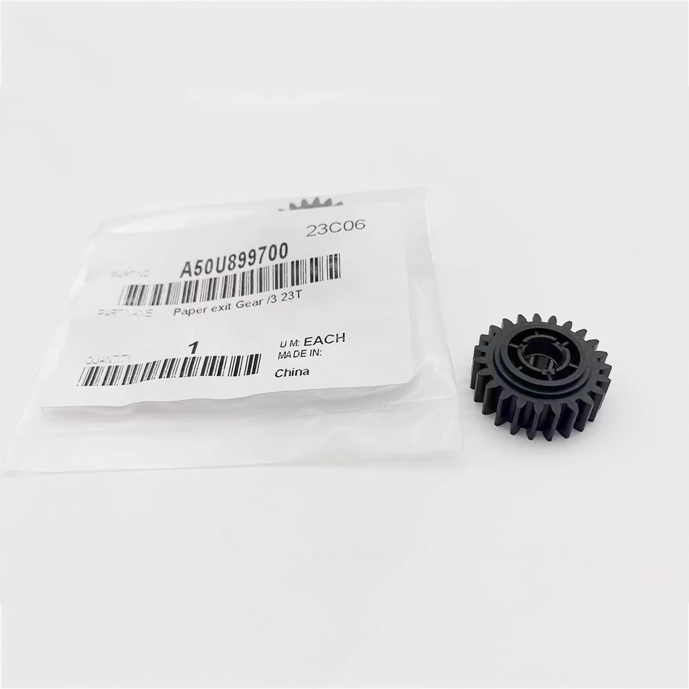 A50U899700 Original Paper Exit Gear /3 23T for Konica Minolta Bizhub Press C1060 C1070 C2060 C2070 C3070 C3080 C4065 C4070 C4080