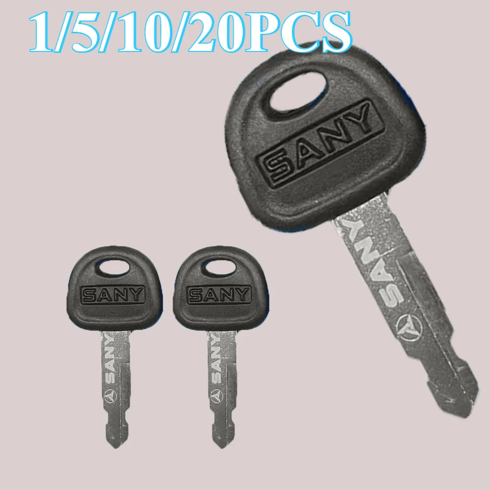 Excavator Heavy Equipment Ignition Key Sany SY75 60 85 135 215 245