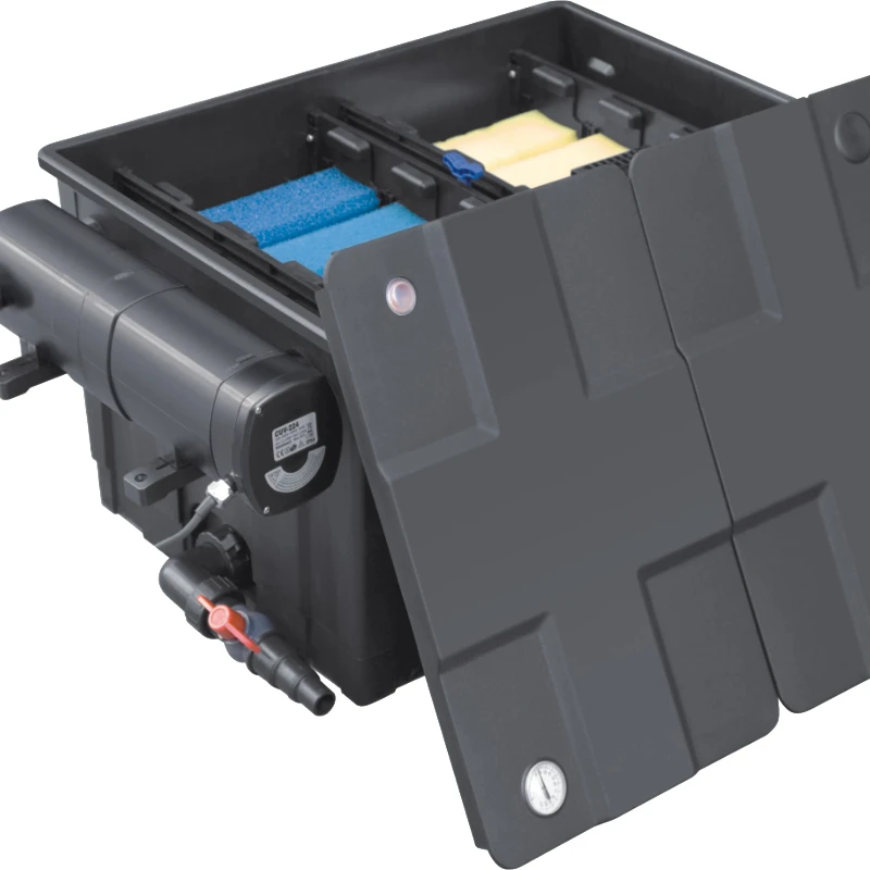 

l For SUNSUN CBF Series Kio Fish Pond Filter Equipment External Pool Fish Filter Bucket With UV Lamp