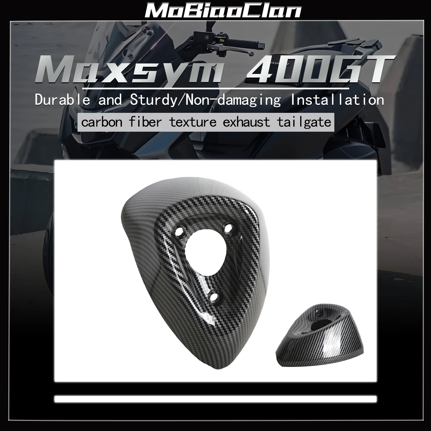 

Для SYM MAXSYM 400 GT Maxsym 400 GT Cruisym 400 модифицированный выхлопной капот, выхлопная труба, задняя крышка, защита от ожогов, аксессуары ﻿