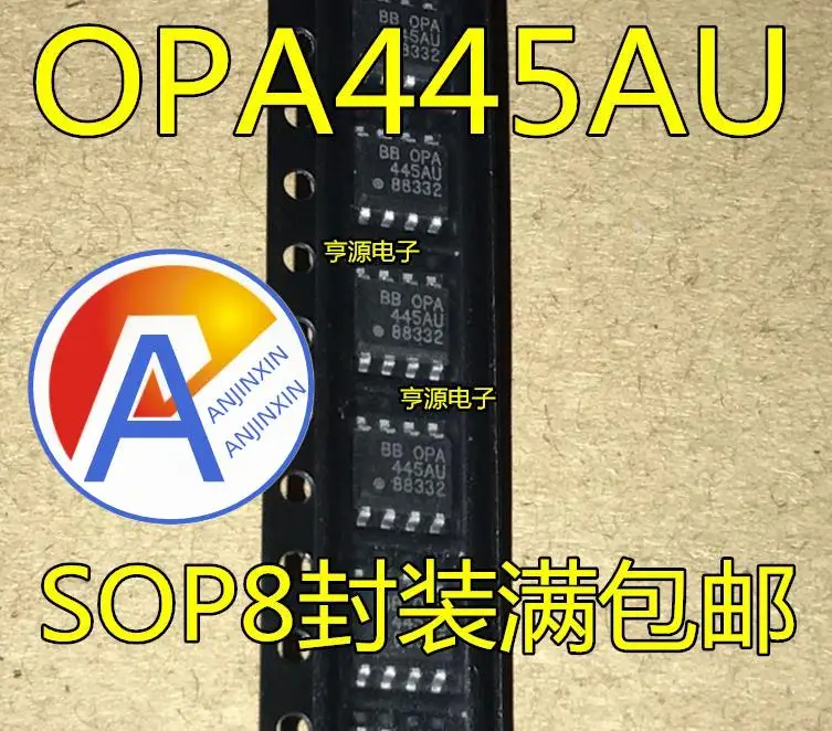 

10pcs 100% orginal new OPA445 OPA445AU SOP8 High Voltage FET Input Operational Amplifier Chip