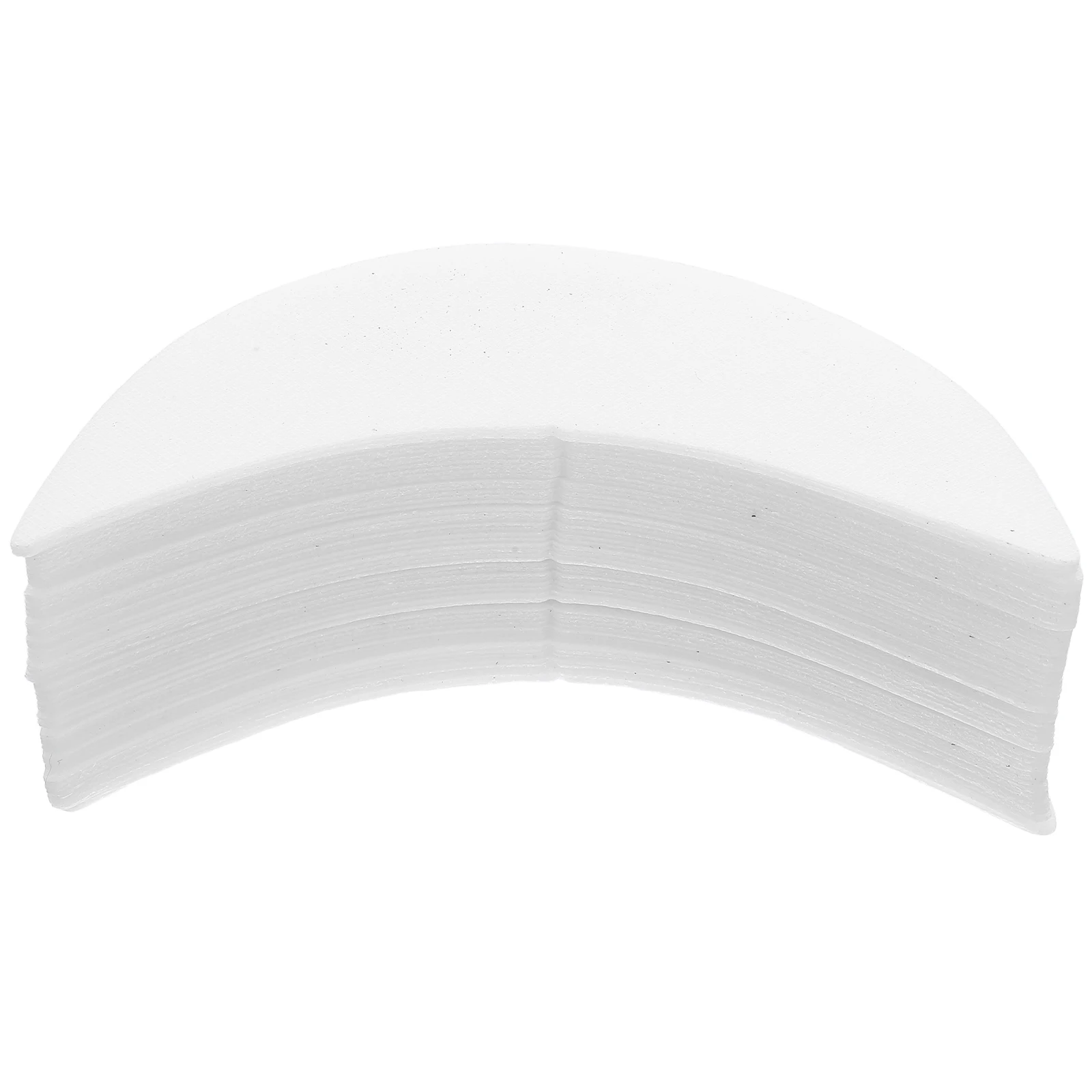 

50 Pcs Anti-static Cap Tongue Baseball Visor Insert Shape Inserts for Hat Making Accessories