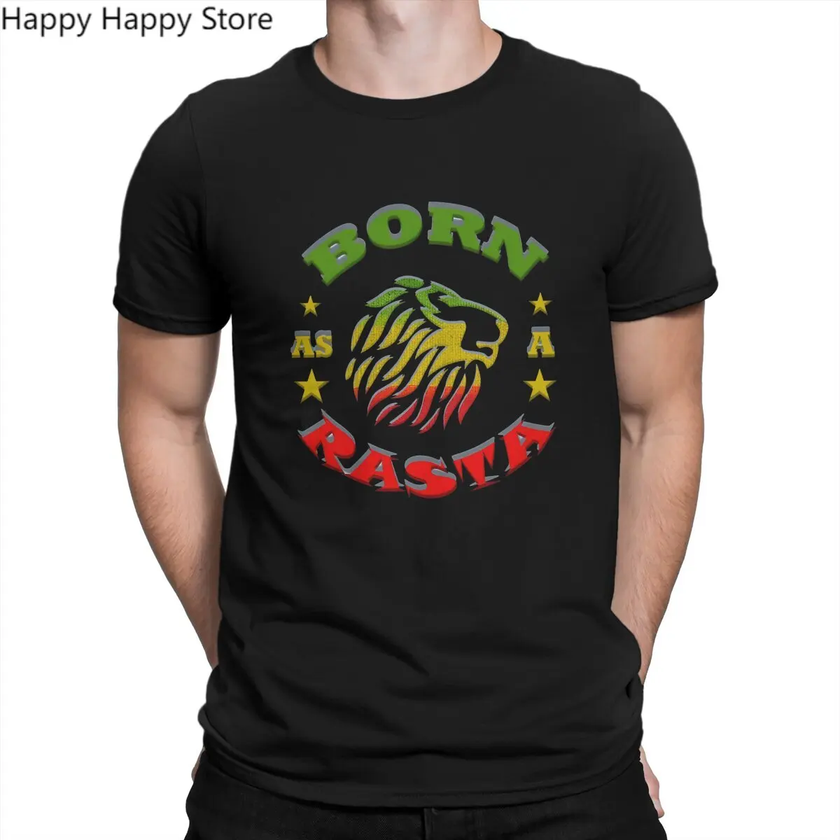 Ethiopian TShirt For Men Jamaica Lion Clothing Fashion Polyester T Shirt Comfortable