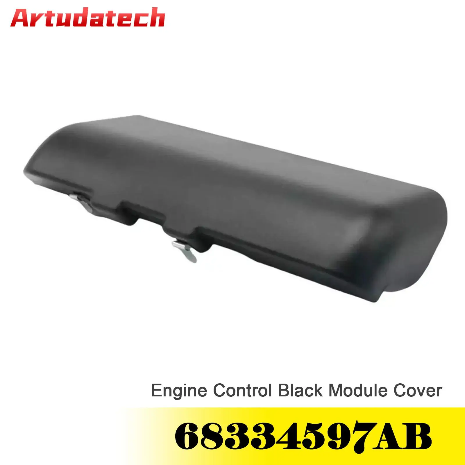 

Черная крышка модуля управления двигателем Artudatech 68334597AB для Dodge Durango 1500 2018-24, автомобильные аксессуары