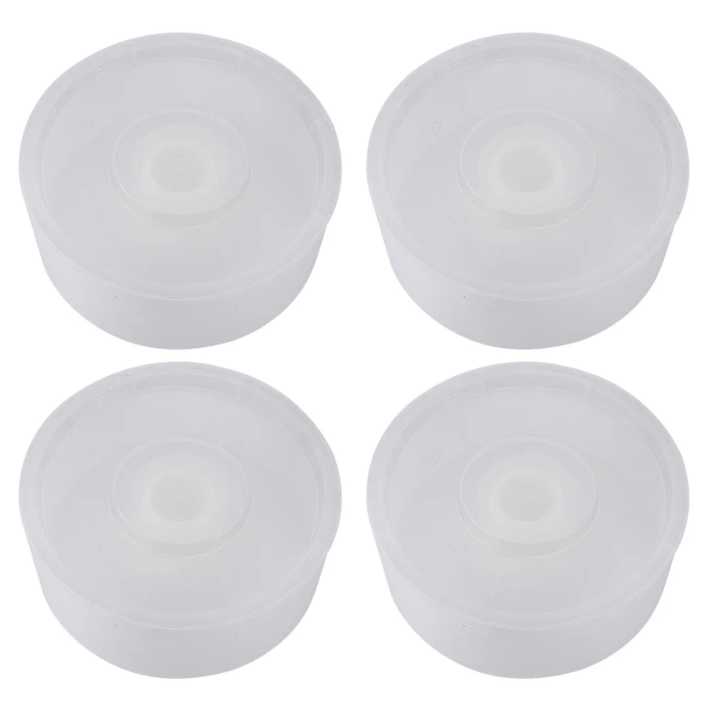 

4 Piece Round Bee Feeders for Beehive Top Use Plastic Bee Drinking Equipment Designed to Support Bee Nutrition and Hydration