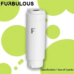 FURBULOUS Cube Automatic Animal Water Dispenser Ultrafiltration Filter (2 packs)