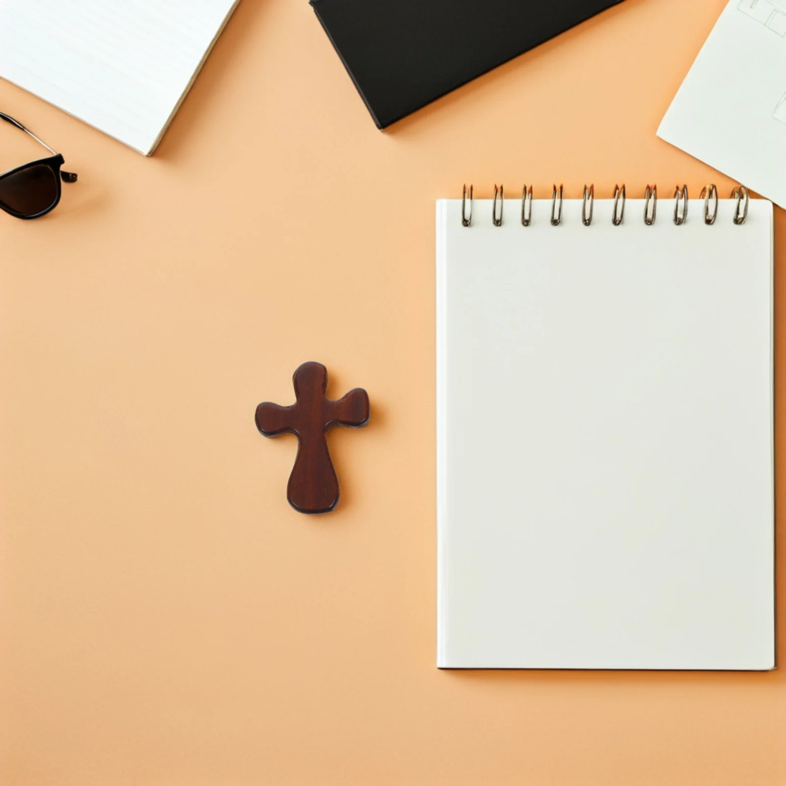 

6Pcs Handcrafted Wooden Crosses Timeless Design for Religious Ceremonies Wall Hanging Or Personal Meditation Comfort