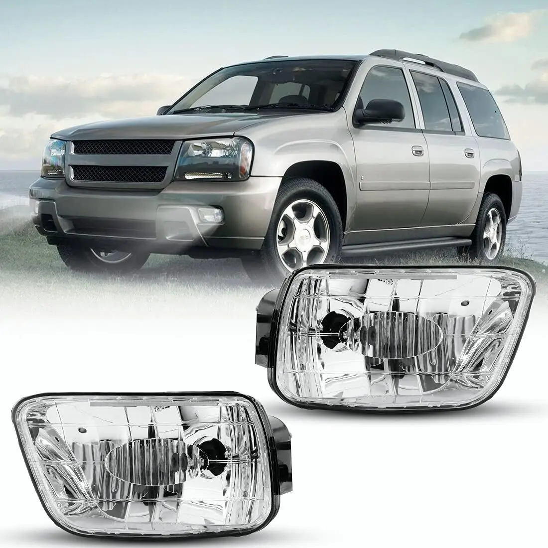 

Case for Chevrolet Traiblazer fog light 2002-2009 halogen fog lamp bulb 12V 27W shipping free