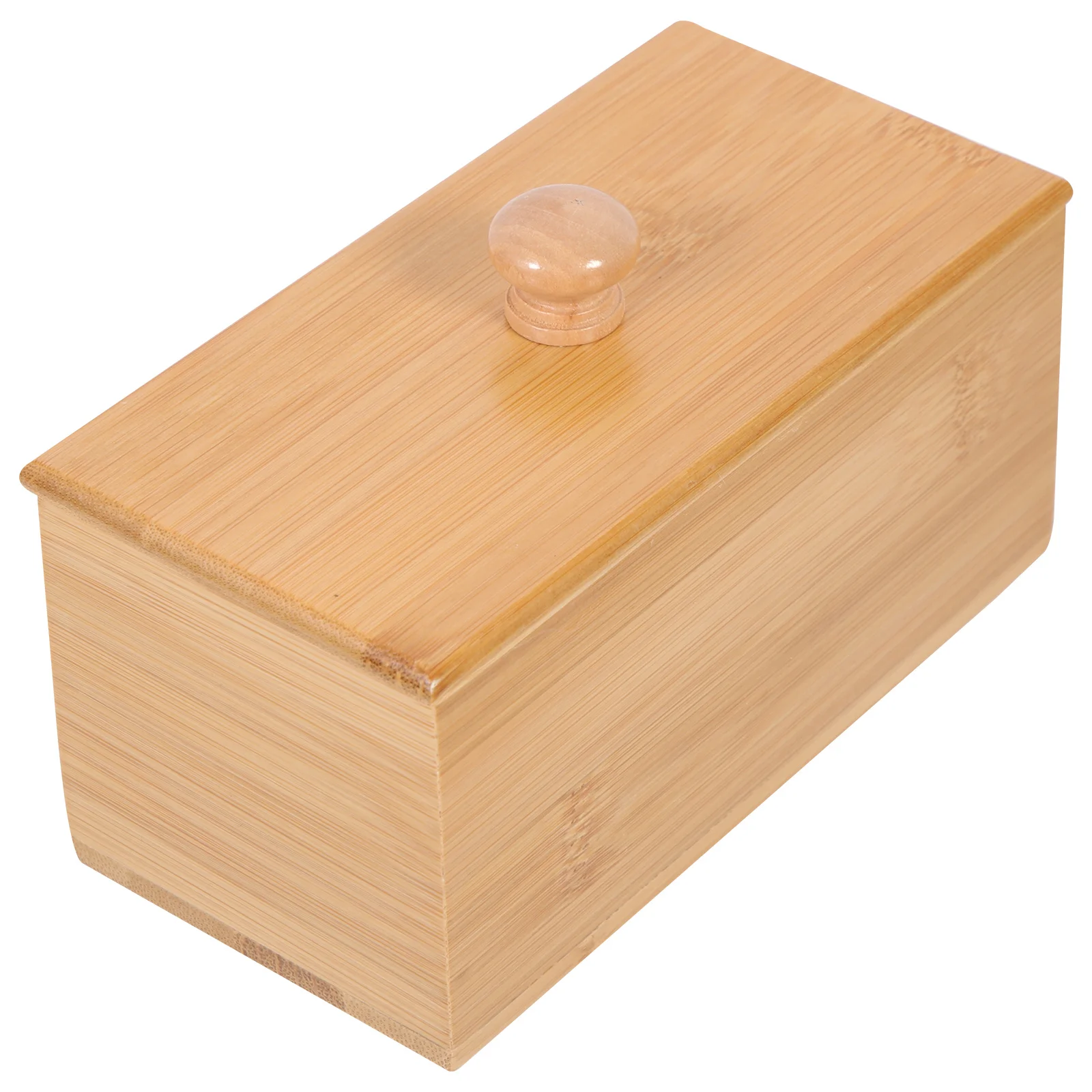 

Bamboo Tea Bag Organizer Two-Grids Tea Box Coffee Sugar Packet Holder Portable Desktop Storage Container Coffee Sugar Bag Case