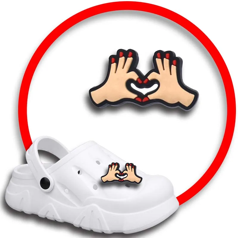 

Подвески для обуви с лаком для ногтей, сандалии, женские сабо, булавки, украшения для обуви, аксессуары, мужские значки, аксессуары для детской обуви для девочек