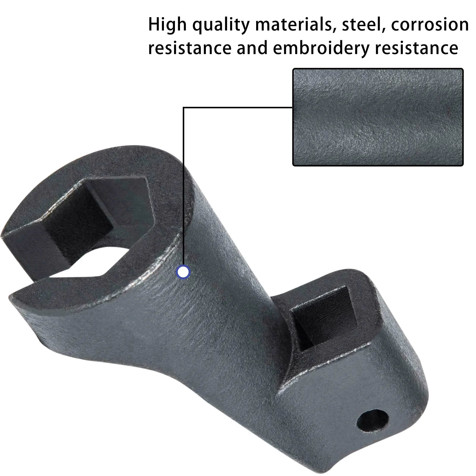 19mm high-pressure fuel pipe socket tool suitable for Detroit diesel fuel pipe sockets