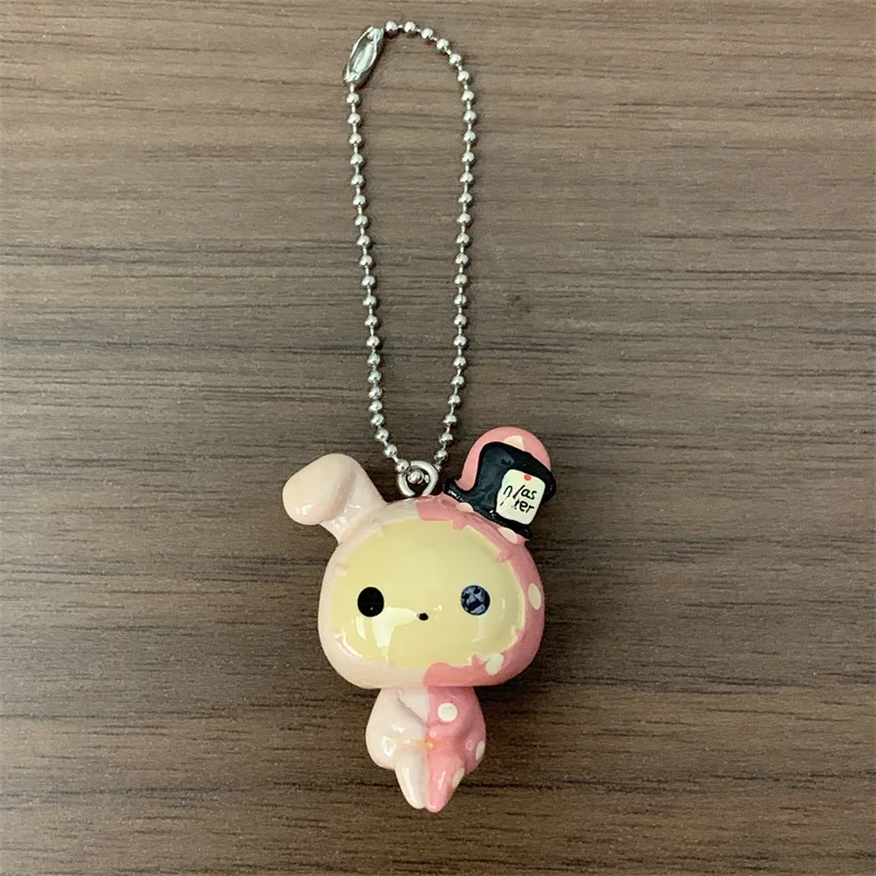 Sentimental Circus Shappo PVC Keychain Keyring Mini Kawaii Cute Keychains Mascot Charm Key Chain Girls Toys