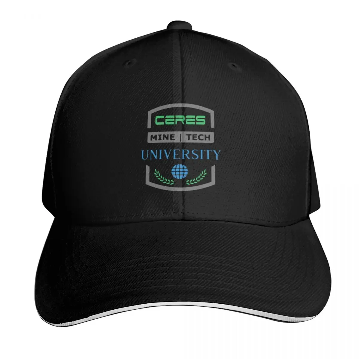 

Ceres Mine Tech University logo Baseball Cap Golf Cap Sunscreen funny hat sailor cap for men Mens Tennis Women's