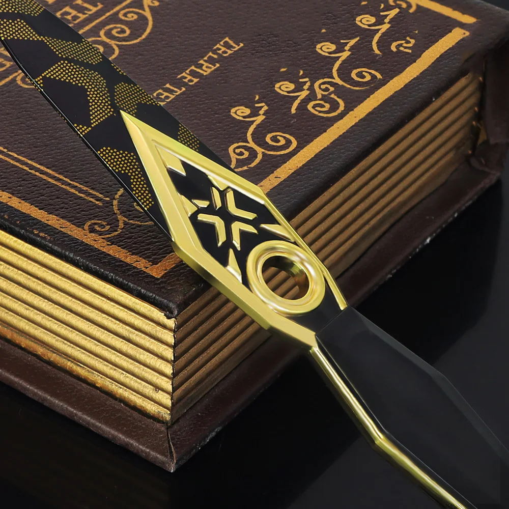 Valorant Melee Weapon Championship 2023 Ninja KunaiกับHolster Samurai Katanaคอสเพลย์บาหลีเพลงดาบของเล่นมีดของขวัญเด็ก