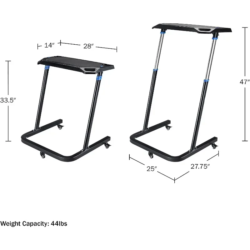 Adjustable Bike Trainer Fitness Desk Portable Workstation Standing Desk