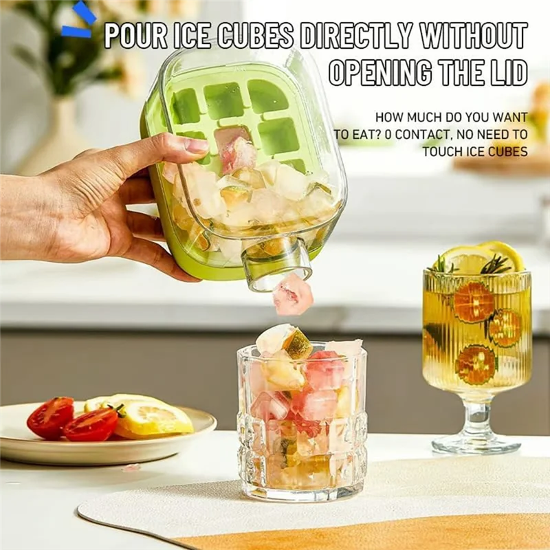 ABLK Ijswaterfles Met Stro Twee-In-Een Waterfles Draagbare Siliconen Bevroren Ijsbakje Draagbare Waterfles 800ML