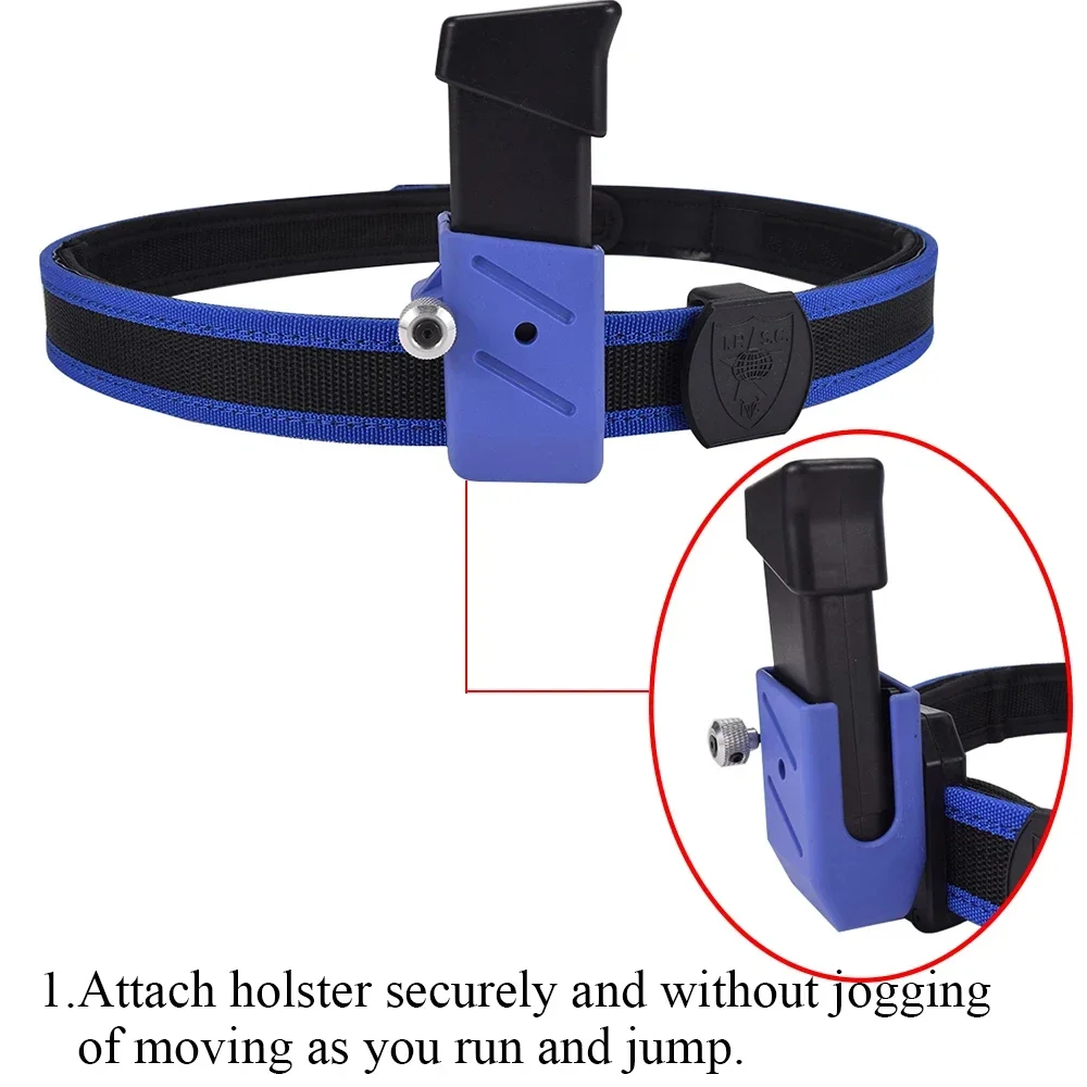 SINAIRSOFT IPSC USPSA Speed Set Shooting Belt Speed Magazine Pouch Set Tactical Belt Mag Holster Pistol Quick Magazine Pouch