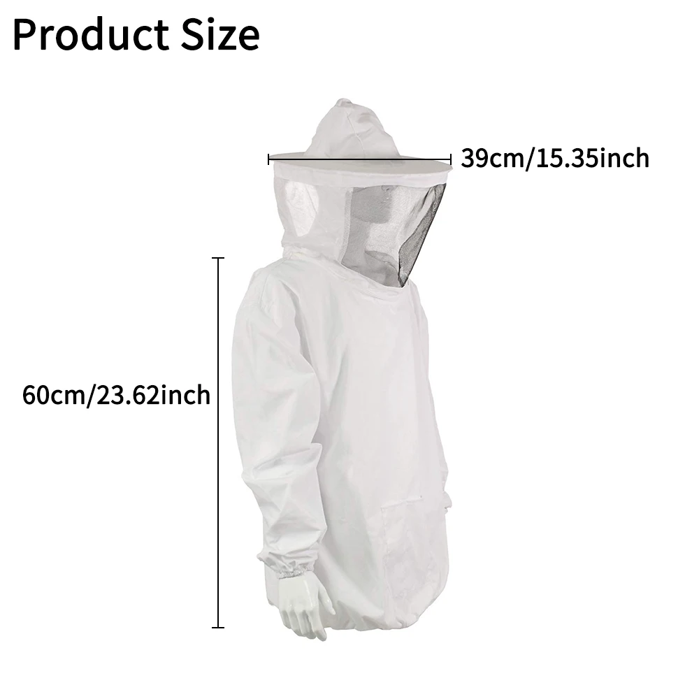 Full Body Beekeeping Suit Safety Veil Unisex Children Protective Clothes For Professional Beekeepers Protection Gear