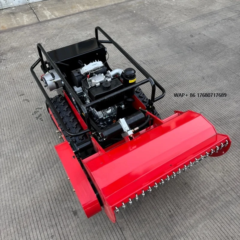 

Робот-газонокосилка WIGON с дистанционным управлением для сельского хозяйства и лесного хозяйства