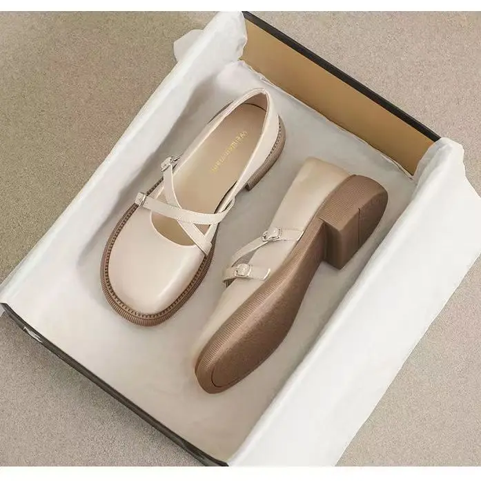 Woman Loafers Beige Soft Leather Flats Slip on Mocasines  Plates Sneakers Shoes for Women Shoes