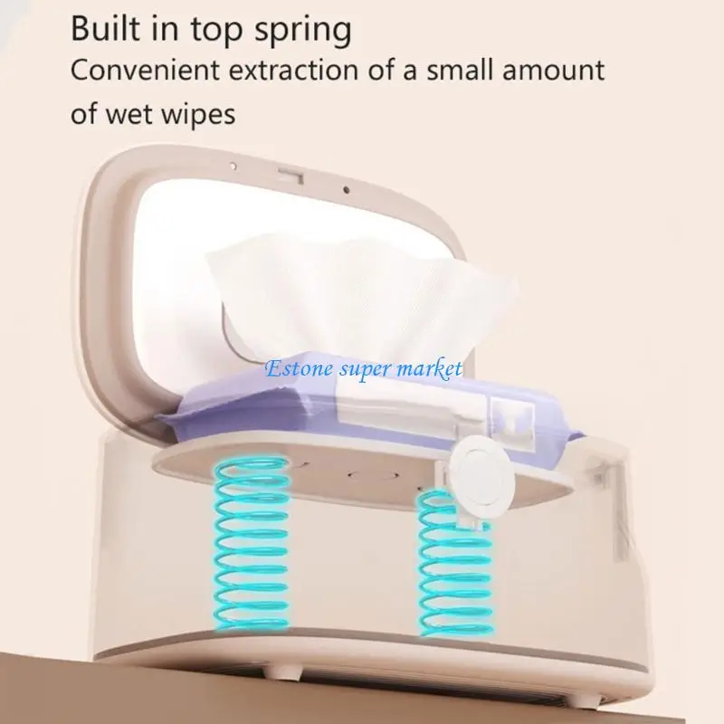 Newborn Wet Wipe Warmer - close-up view