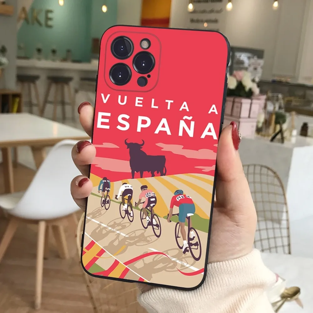 Bicycle Bike Sport Phone Case For iPhone 15 14 11 12 13 Mini Pro XS Max Cover 6 7 8 Plus X XR SE 2020 Funda Shell